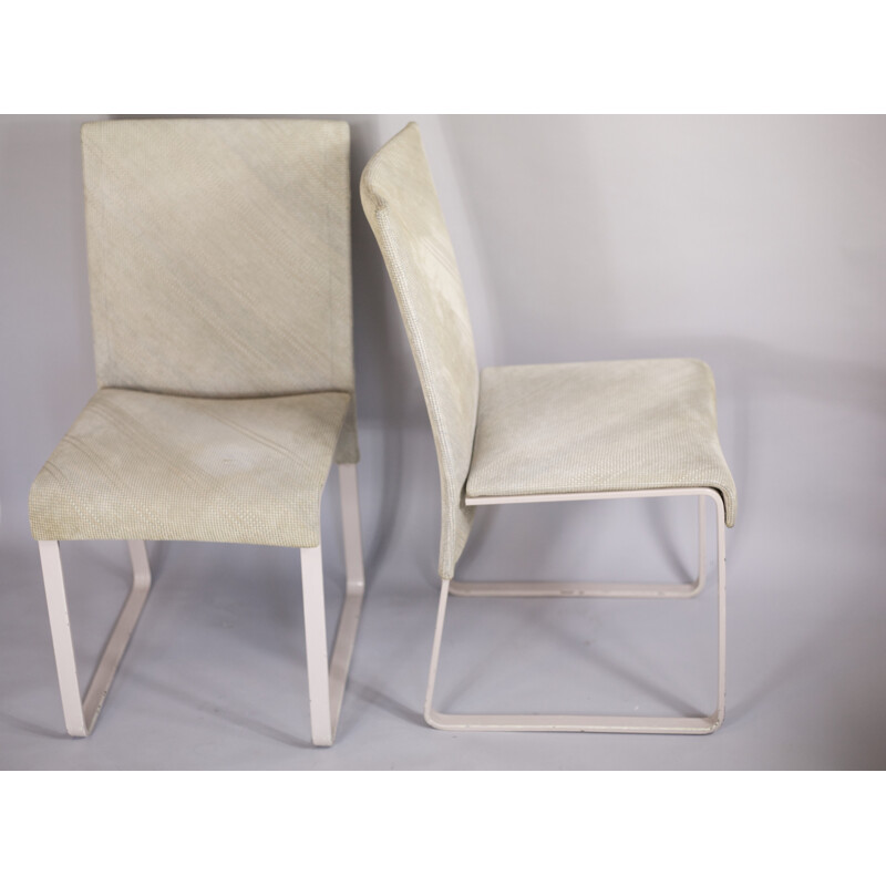 Par de cadeiras de Giovanni Offredi, modelo Ealing, publicado por Saporiti, Itália - 1970