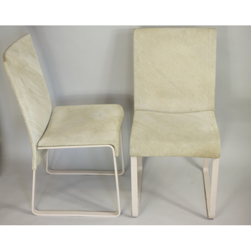 Ein Paar Stühle von Giovanni Offredi, Modell Ealing, herausgegeben von Saporiti, Italien - 1970