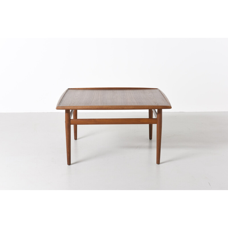 Vintage Teak Side Table by Grete Jalk for Glostrup Mobelfabrik - 1950s