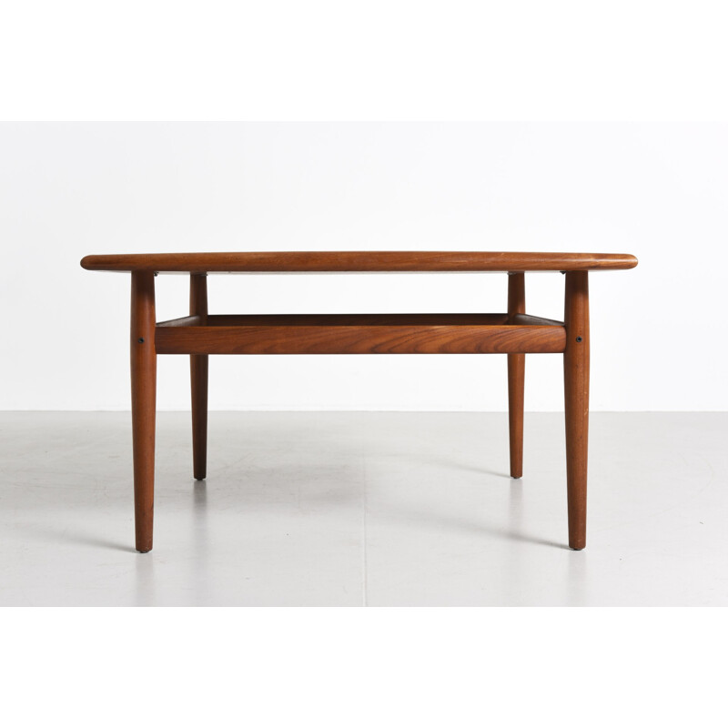 Vintage Teak Side Table by Grete Jalk for Glostrup Mobelfabrik - 1950s