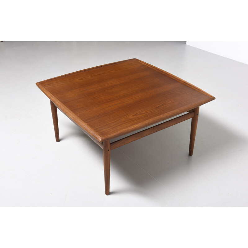 Vintage Teak Side Table by Grete Jalk for Glostrup Mobelfabrik - 1950s