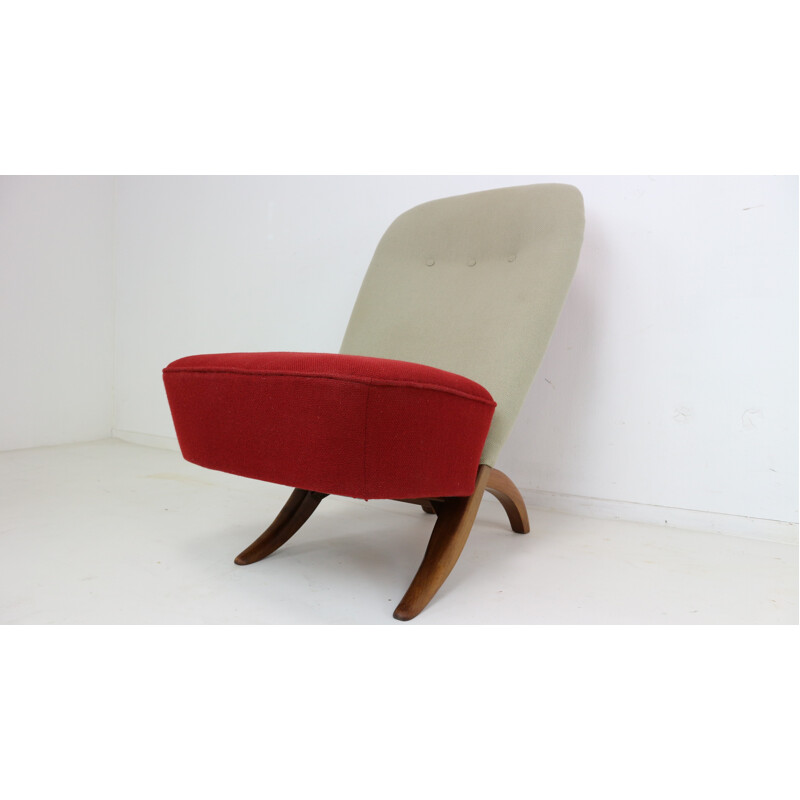 Pair of Congo chairs by Theo Ruth for Artifort - 1950s