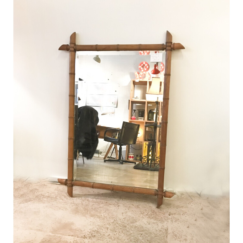 Vintage large mirror - 1950s