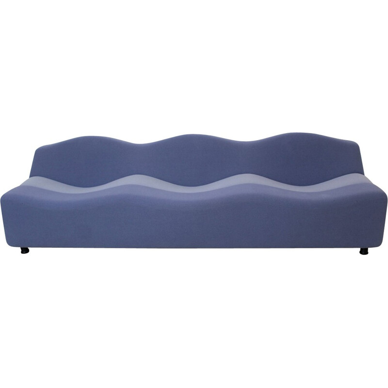 Blue vintage sofa "ABCD" by Pierre Paulin for Artifort - 1970s