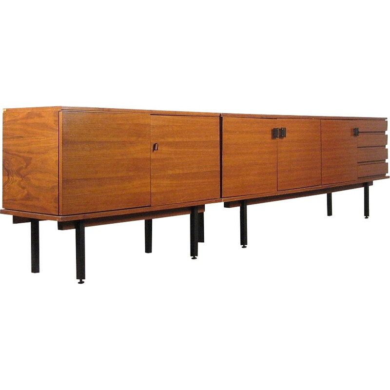 Vintage scandinavian modular sideboard - 1950s