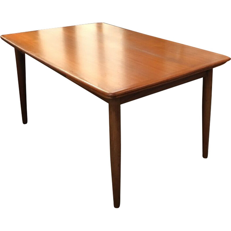 Vintage scandinavian teak table - 1970s