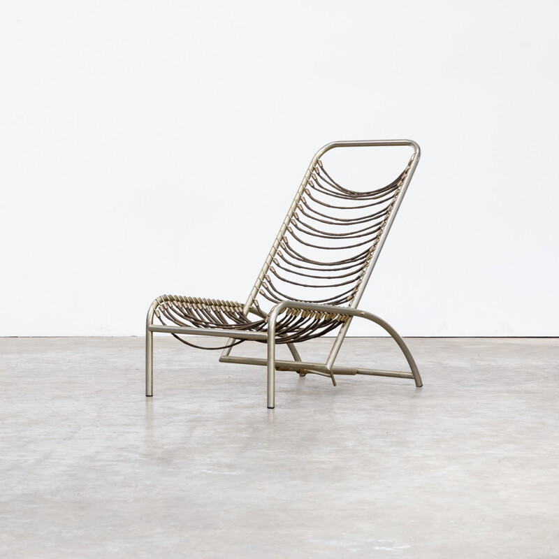 Vintage "Sandow" chair by René Herbst - 1950s