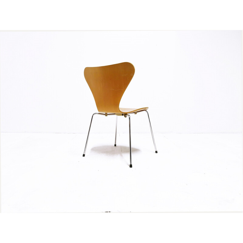 Set of 4 3107 "Butterfly" chairs by Arne Jacobsen for Fritz Hansen - 1990s