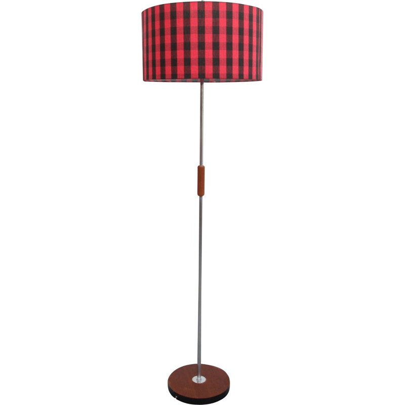 Lampadaire vintage rouge - 1960