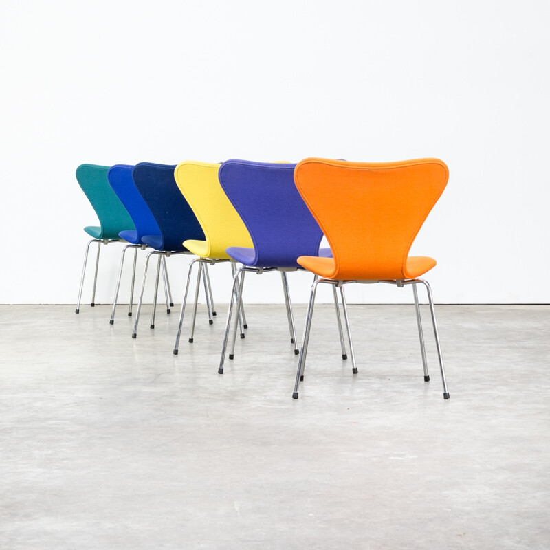 Set of 4 butterfly chairs by Arne Jacobsen for Fritz Hansen - 1990s