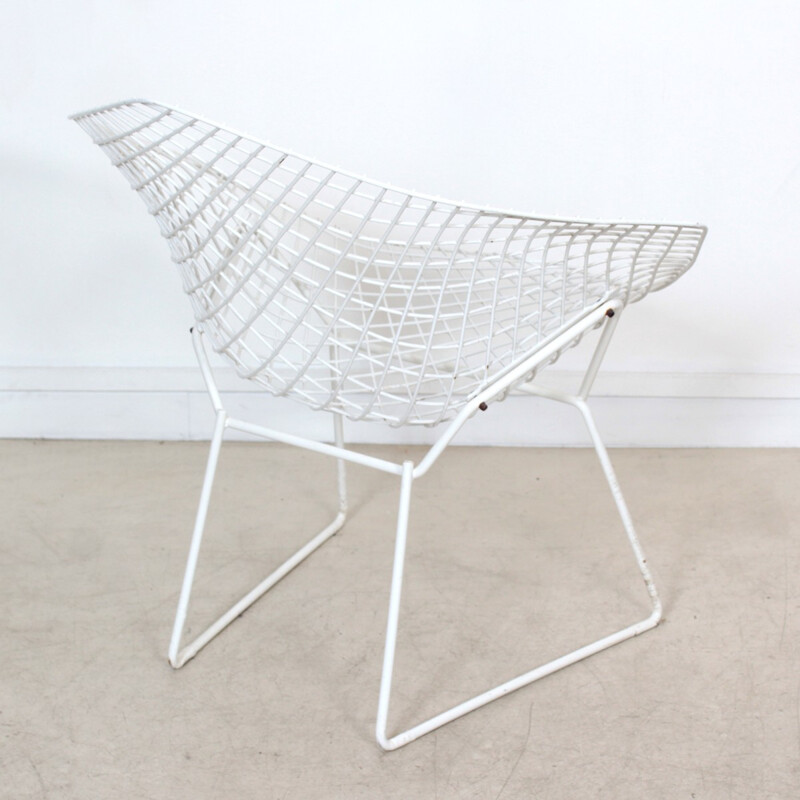 Vintage diamond armchair by Harry Bertoia - 1970s