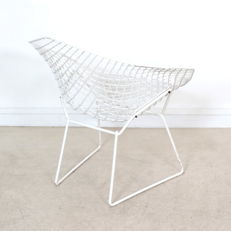 Vintage diamond armchair by Harry Bertoia - 1970s