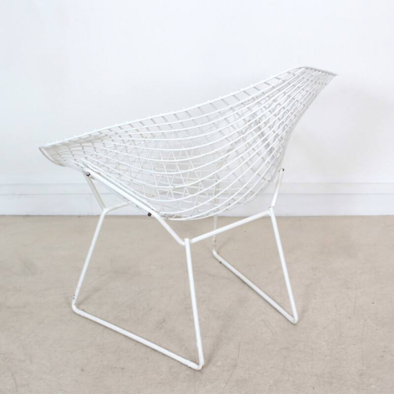 Vintage diamond armchair by Harry Bertoia - 1970s