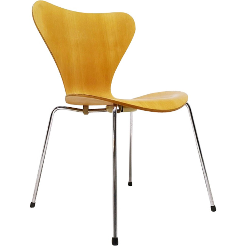 Suite de 4 chaises 3107 "Butterfly" par Arne Jacobsen pour Fritz Hansen - 1990