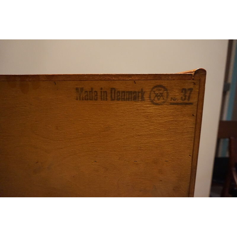 Danish teak secretary by Arne Wahl Iversen for Vinde Mobelfabrik - 1960s