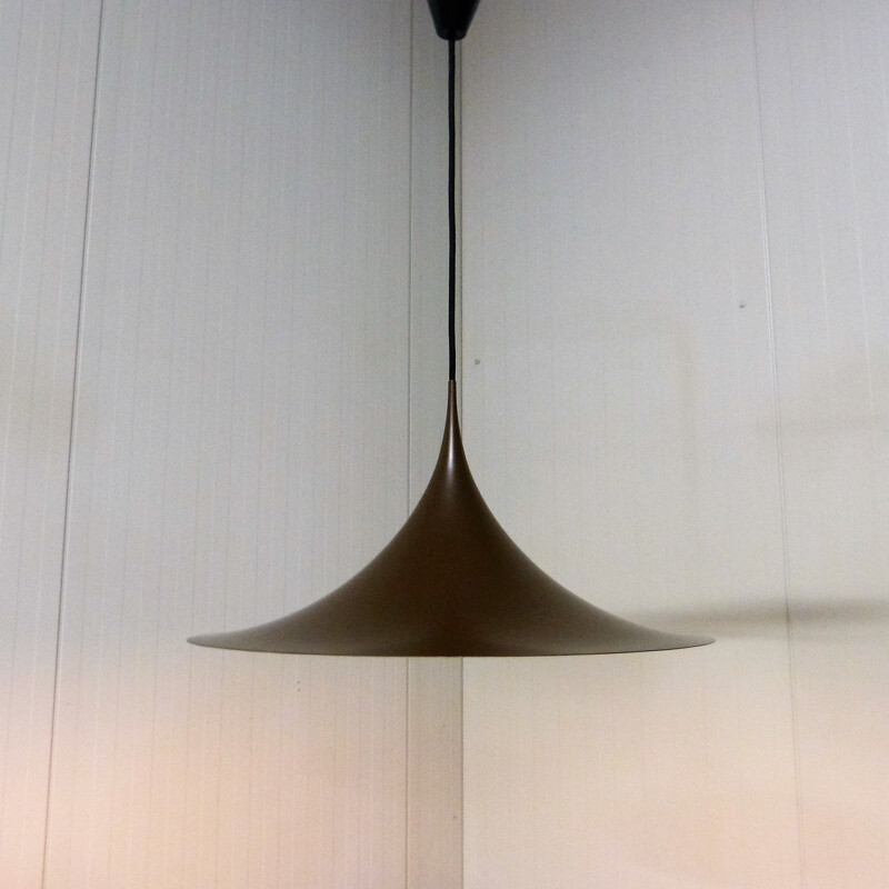 Big vintage hanging lamp by Claus Bonderup & Thorsten for Fog & Morup - 1960s