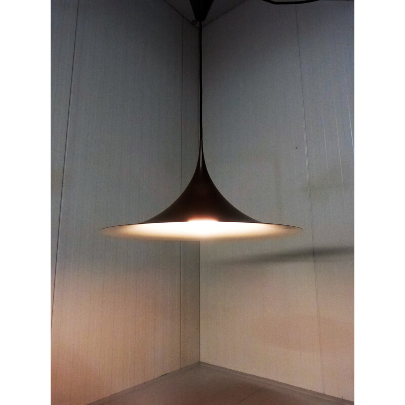 Big vintage hanging lamp by Claus Bonderup & Thorsten for Fog & Morup - 1960s