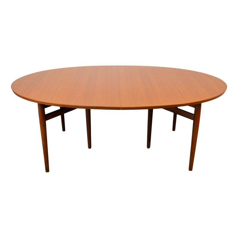 Vintage 212 teak extendable table by Arne Vodder - 1960s