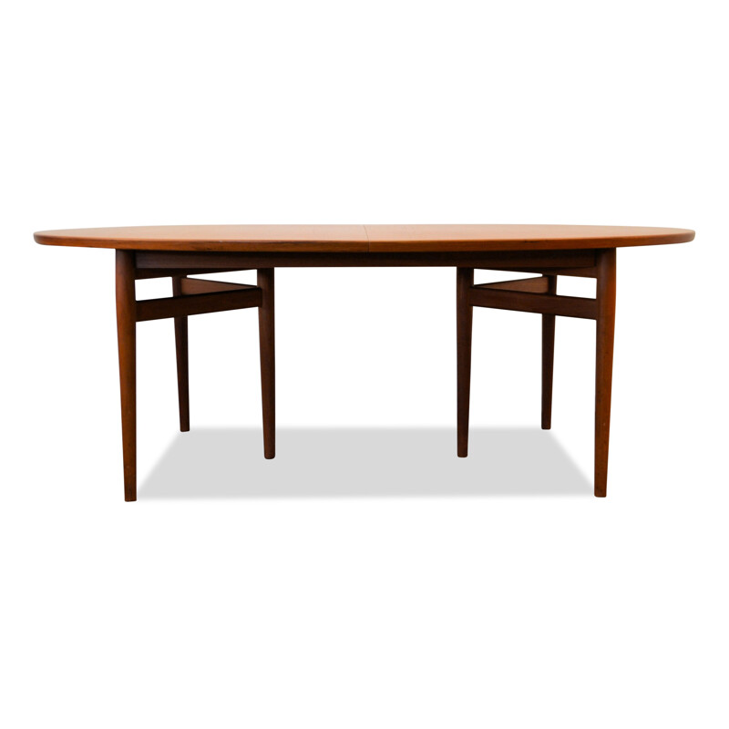 Table 212 extensible en teck vintage par Arne Vodder - 1960