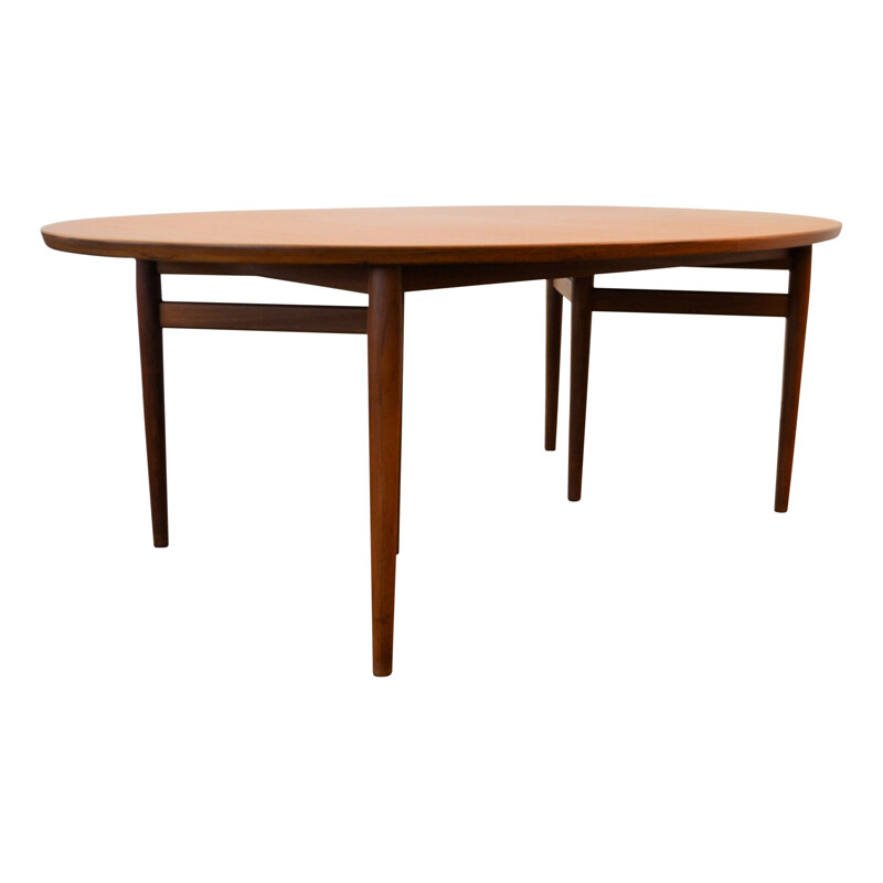 Vintage 212 teak extendable table by Arne Vodder - 1960s