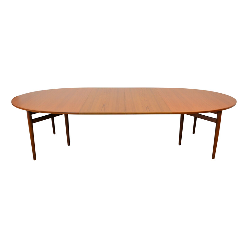 Vintage 212 teak extendable table by Arne Vodder - 1960s