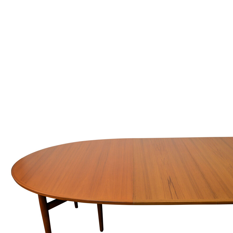 Vintage 212 teak extendable table by Arne Vodder - 1960s