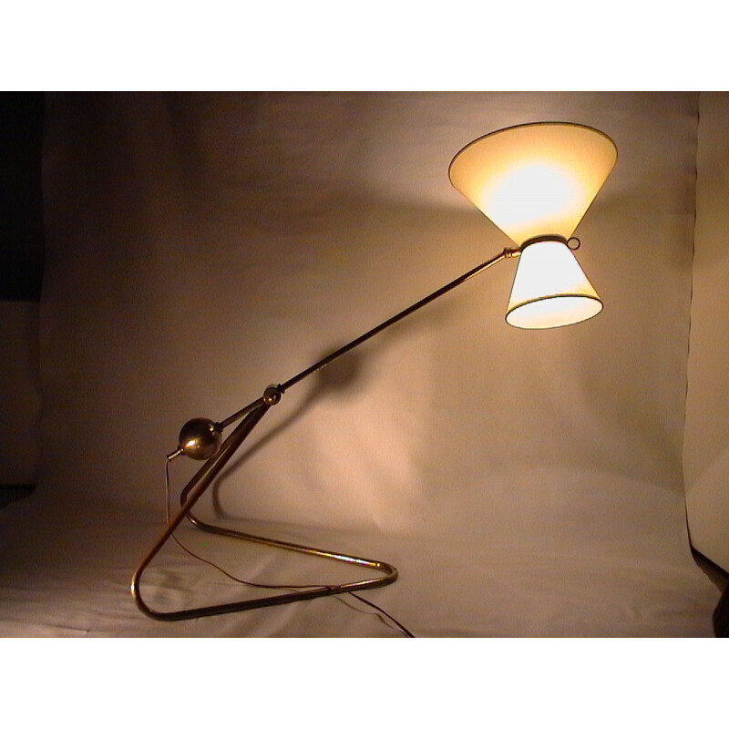 Vintage floor lamp by Robert Mathieu - 1960s
