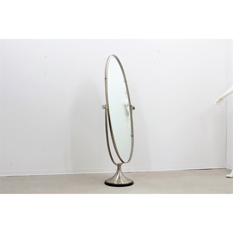 Big vintage italian mirror by Sergio Mazza for Artemide - 1960s