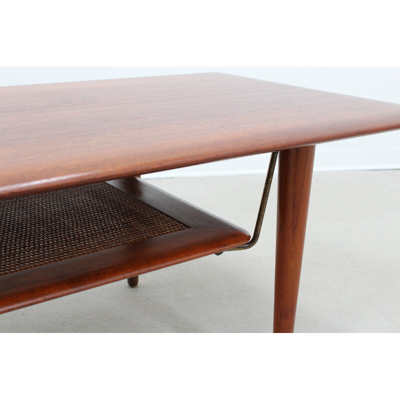 Danish dining table in wood by Finn Julh for France & Søn - 1950s