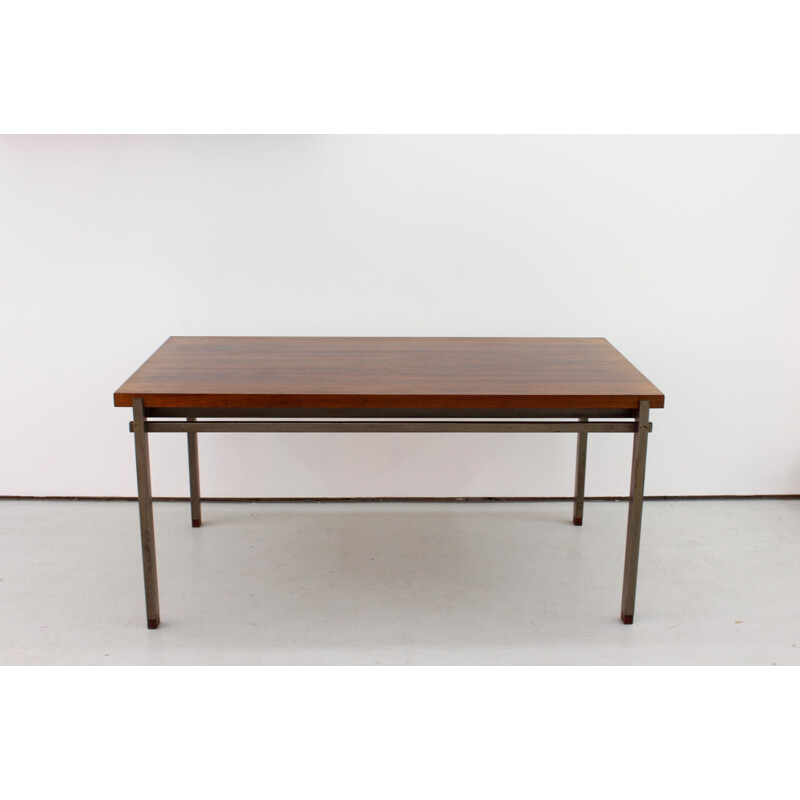 Vintage dining table in rosewood by Alfred Hendrickx for Belform - 1960s