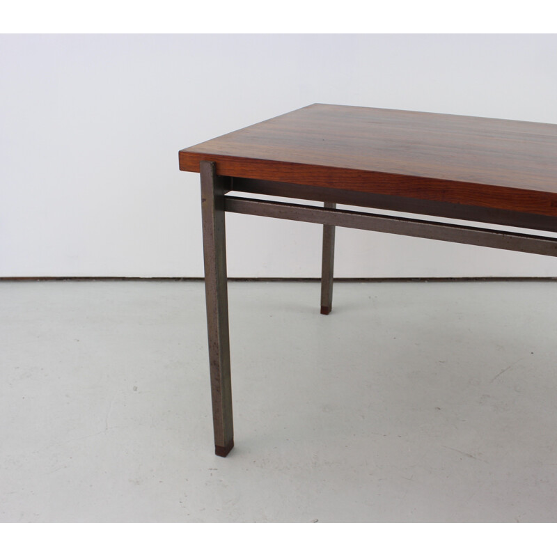 Vintage dining table in rosewood by Alfred Hendrickx for Belform - 1960s