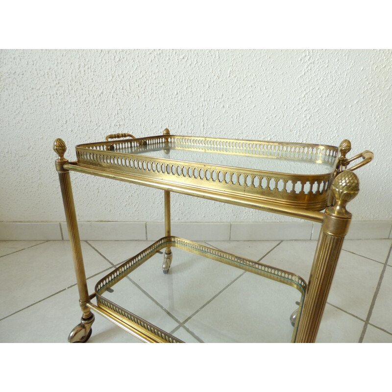 Serving cart table for Maison Jansen - 1950s