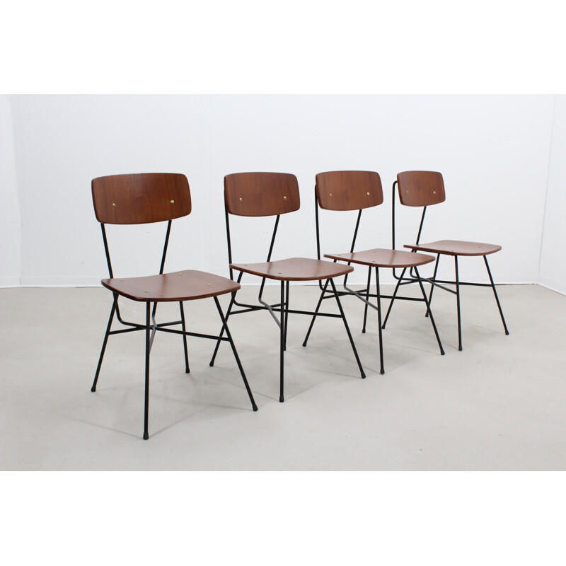 Mid-century Side Chairs by BBPR - 1950s