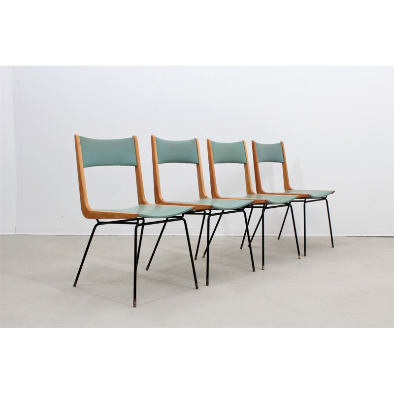 Mid-Century Dining Chairs by Carlo De Carli - 1950s