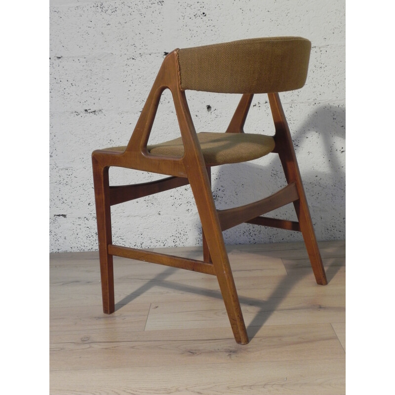 Série de 12 chaises scandinaves, KJAERNULF - années 60 