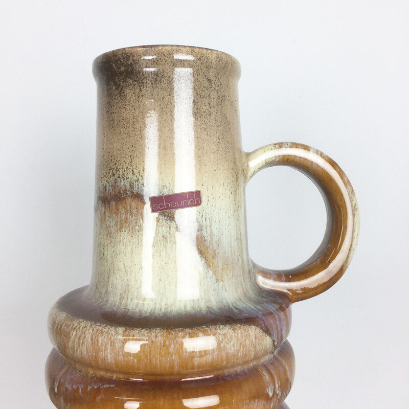 Vintage-Vase aus Keramik von Scheurich, Deutschland 1970
