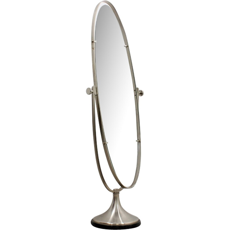 Grand miroir vintage italien par Sergio Mazza pour Artemide - 1960