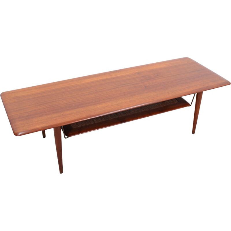 Danish dining table in wood by Finn Julh for France & Søn - 1950s