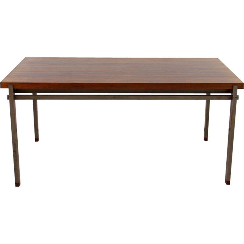 Vintage dining table in rosewood by Alfred Hendrickx for Belform - 1960s