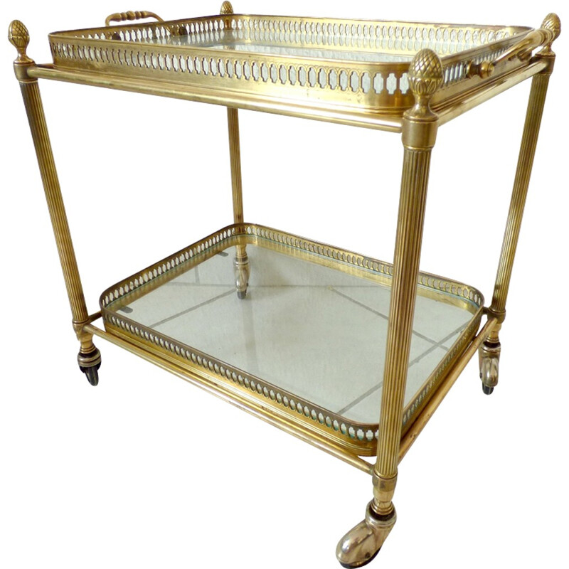 Serving cart table for Maison Jansen - 1950s