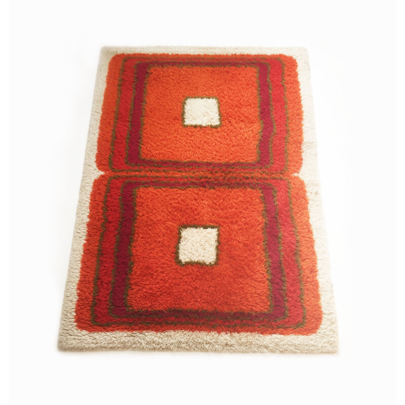 Danish Rya rug by Hojer Eksport Wilton - 1960s