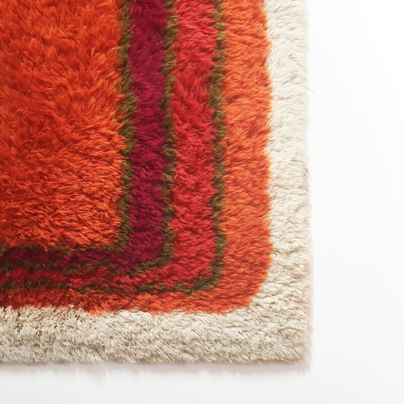 Danish Rya rug by Hojer Eksport Wilton - 1960s