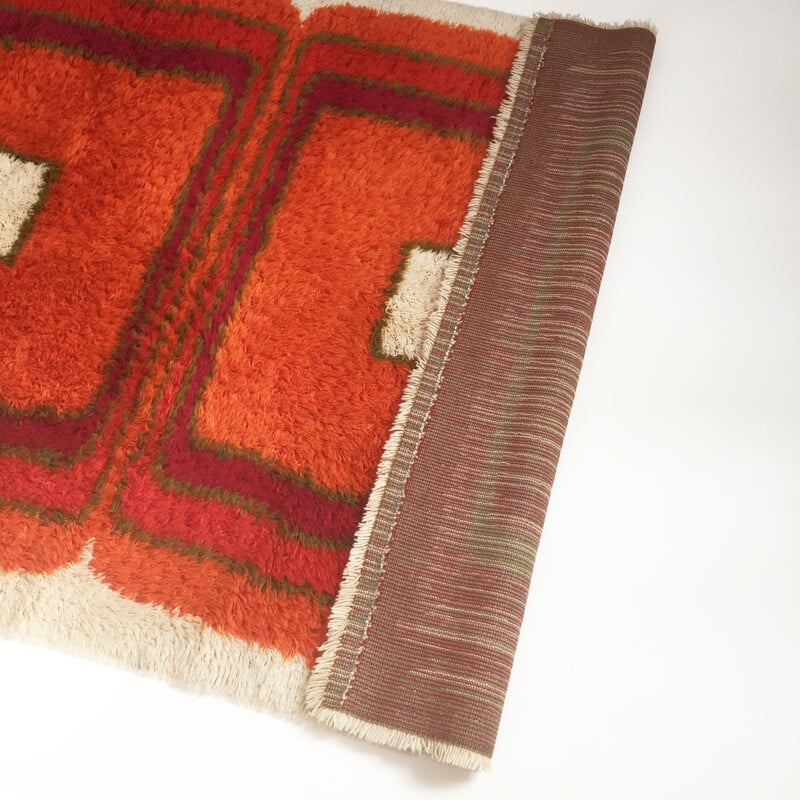 Danish Rya rug by Hojer Eksport Wilton - 1960s