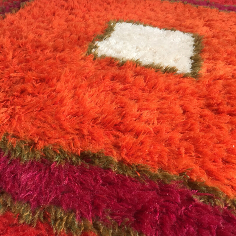 Danish Rya rug by Hojer Eksport Wilton - 1960s