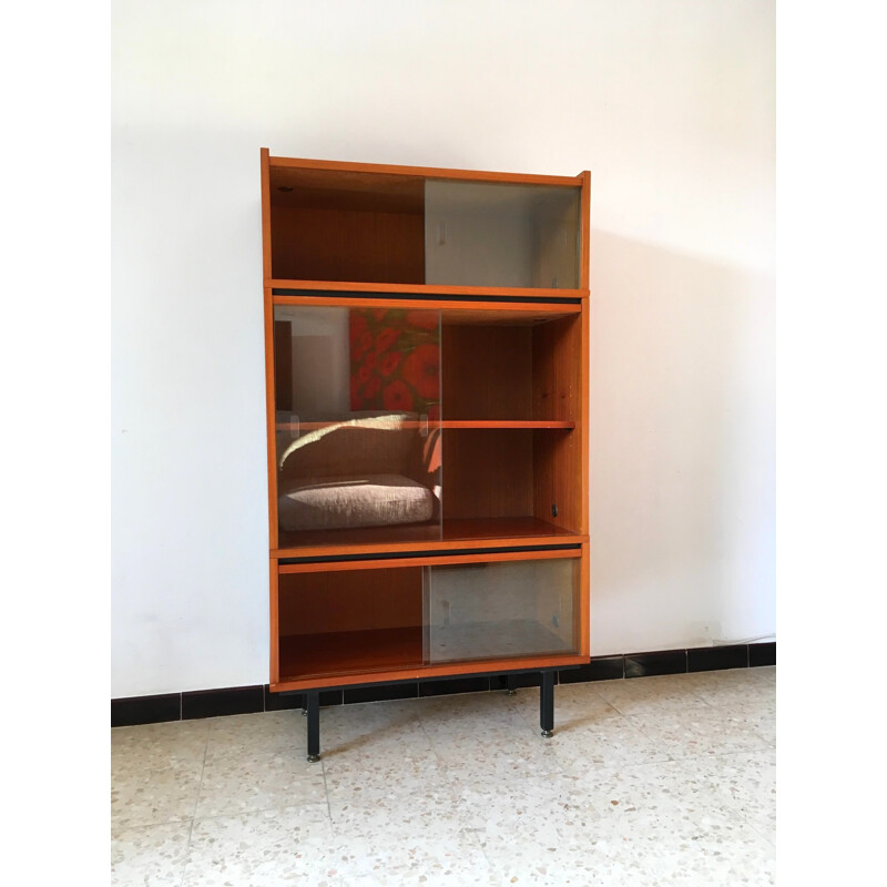 Modular secretary bookcase - 1950s