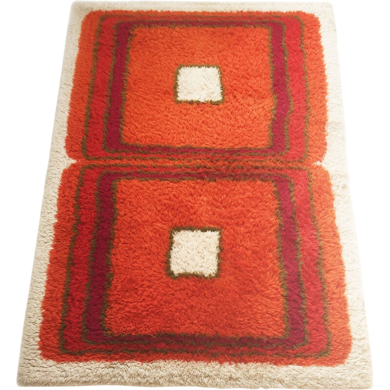 Danish Rya rug by Hojer Eksport Wilton - 1960s