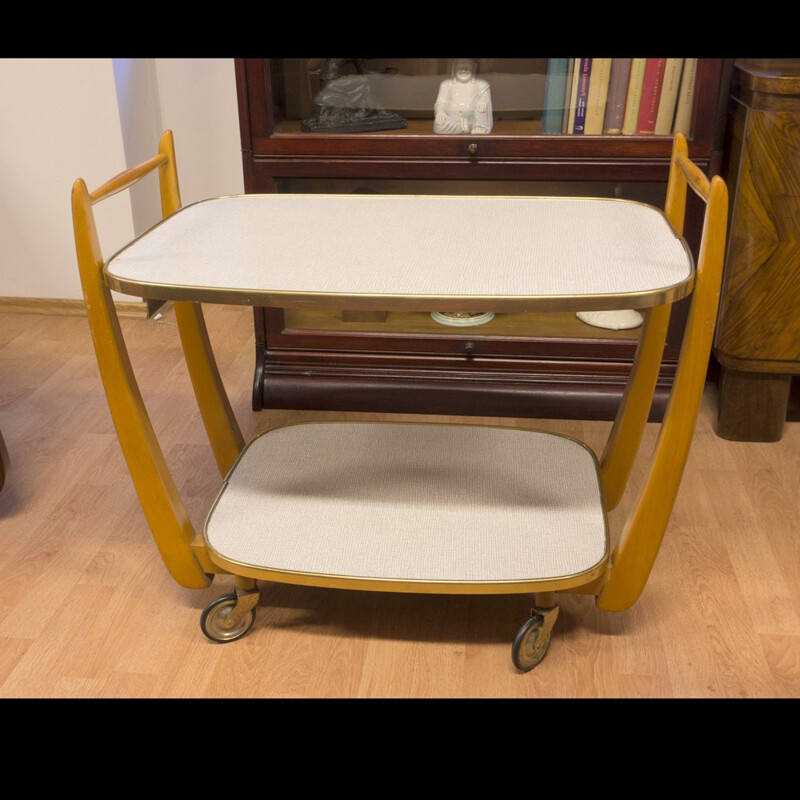 Midcentury Tea Bar Cart Trolley from Germany - 1960s