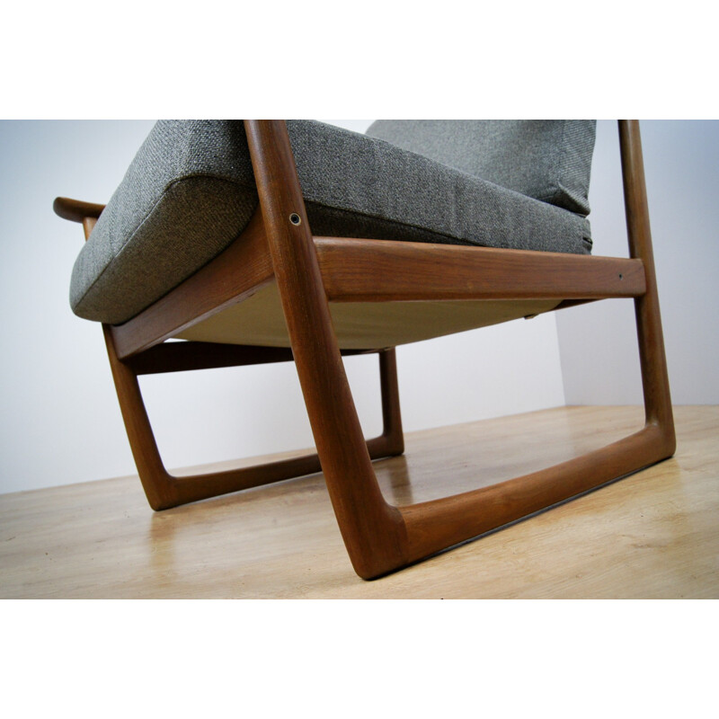 Easy Chair model "FD130"  by Peter Hvidt & Orla Mølgaard-Nielsen for France & Søn - 1960s