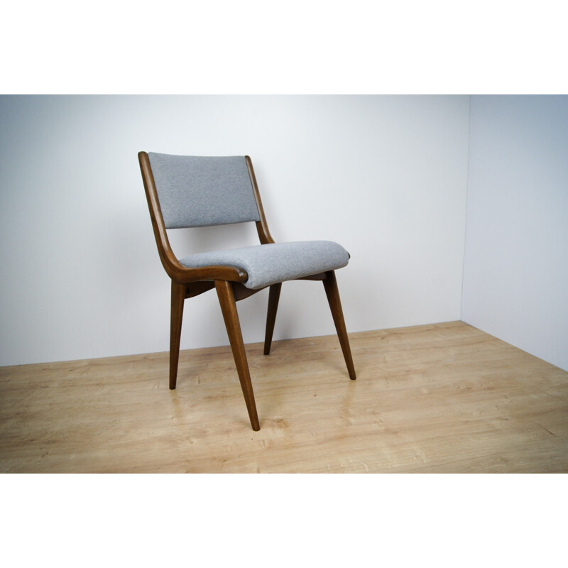 Suite de 6 chaises à repas "Modèle 136" de Ben Chairs - 1950
