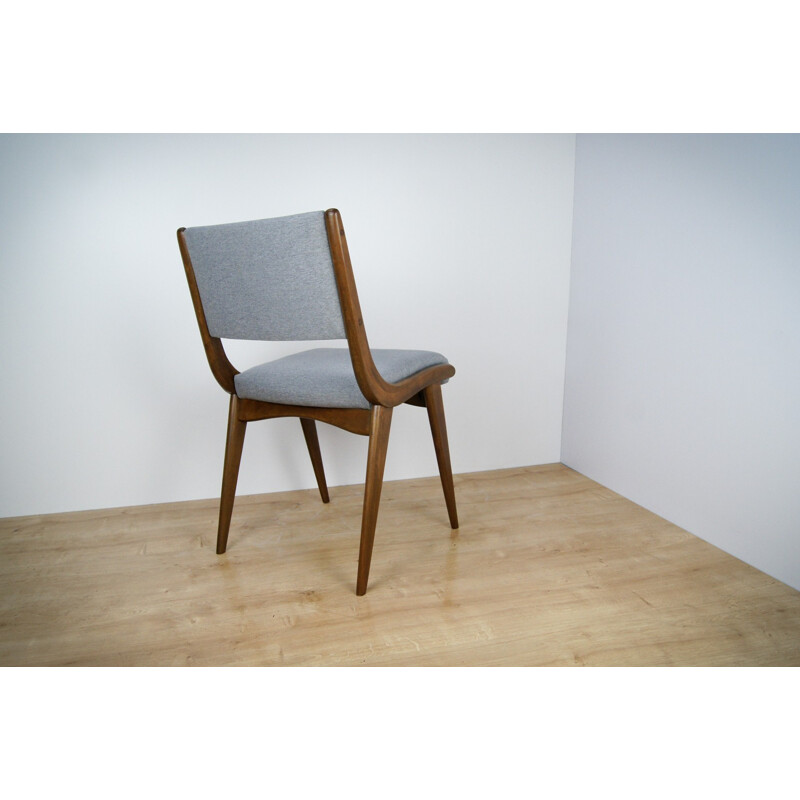 Suite de 6 chaises à repas "Modèle 136" de Ben Chairs - 1950